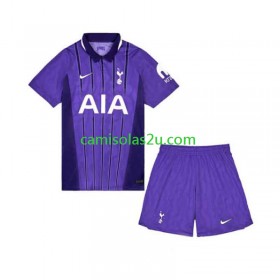 Camisolas de futebol Tottenham Hotspur Criança Equipamento 3ª 2026/27 Manga Curta